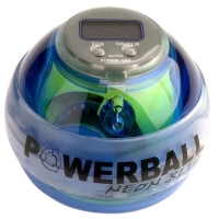 Powerball Neon Blue Pro Кистевой тренажер, со счетчиком артикул 4515a.